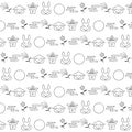 Tsukimi pattern background