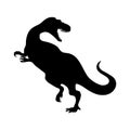 Tyrannosaurus silhouette