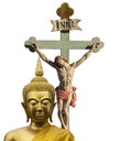 Two religions - Buddha and Jesus Christ