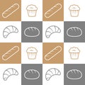 Illustration Vector Graphic of Bakery, Foodcourt