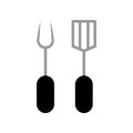 Illustration Vector graphic of barbeque icon design Royalty Free Stock Photo