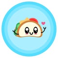 Illustration of cute Sandwich