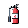 Modern Lightweight Fire Extinguisher