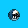 cute pinguin logo pixel