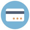 Credit card flat icon credit card vector design eps