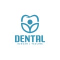 Illustration vector graphic of dental logo