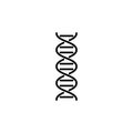 Illustration Vector Graphic Of DNA Icon Template