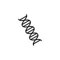 Illustration Vector Graphic Of DNA Icon Template