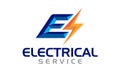 Creative innovation for electrician service logo