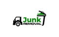 Illustration vector graphic of junk removal solution services logo design template Royalty Free Stock Photo