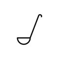 Illustration Vector graphic of ladle icon template Royalty Free Stock Photo