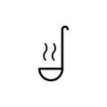 Illustration Vector graphic of ladle icon template Royalty Free Stock Photo