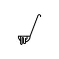 Illustration Vector graphic of ladle icon template Royalty Free Stock Photo