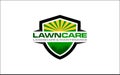 Illustration vector graphic of lawn care, landscape, grass concept logo design template-02