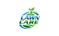 Illustration vector graphic of lawn care, landscape, grass concept logo design template-01 Royalty Free Stock Photo