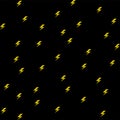 Illustration vector graphic of a lightning seamless pattern.