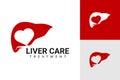 Illustration Vector Graphic of Liver Care Logo