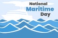 National maritime day poster