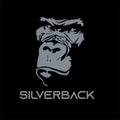 Illustration Vector Graphic of Silverback