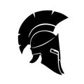 Illustration vector graphic of Spartan logo. Mascot, warrior helmet