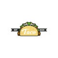 Illustration Vector Graphic of Tacos Food Royalty Free Stock Photo