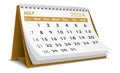 Illustration vector of July 2024 Calendar