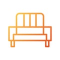 illustration vector and logo sofa gradient style icon perfect