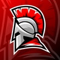 Illustration vector of a spartan esport logo Royalty Free Stock Photo