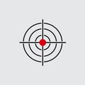 Target with arrows design Royalty Free Stock Photo