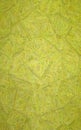 Illustration of Vertical yellow Textured Impasto background.