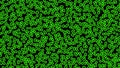 Abstract microorganism background animation green color