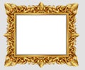 Illustration vintage border frame engraving with retro ornament Royalty Free Stock Photo