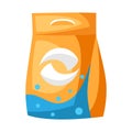 Illustration of washing detergent package.