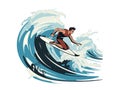 Illustration of Wave Rider