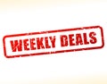 Weekly deals text buffered