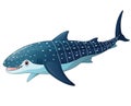 Illustration of whaleshark Royalty Free Stock Photo