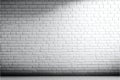 White brick wall photo, digital illustration artwork, abstract, textures Royalty Free Stock Photo