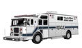 Illustration of white fire truck in Vector 2