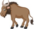 Illustration of a Wildebeest