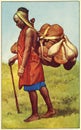 Illustration of a Kenyan woman