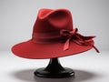 woman red hat Royalty Free Stock Photo