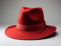 woman red hat Royalty Free Stock Photo