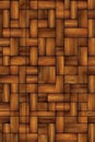 Wooden weave texture background