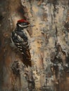Portrait of a Woodpecker