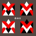 Logotype Max Mask Robot Logo