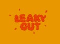 Leaky Gut Royalty Free Stock Photo