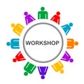 Illustration of workshop icon