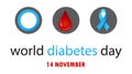 World Diabetes Day Concept