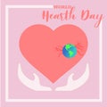 Illustration of World Hearth Day