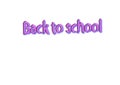 Illustration, write back to school isolated in a white background